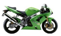 2003-2004 ZX6R Carénages