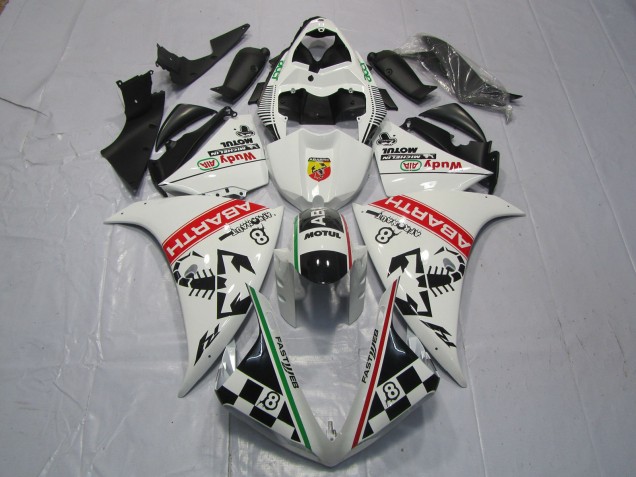Abarth 2012-2014 Yamaha R1 Carénage Moto Abarth 2012-2014 Yamaha R1 Carénage Moto