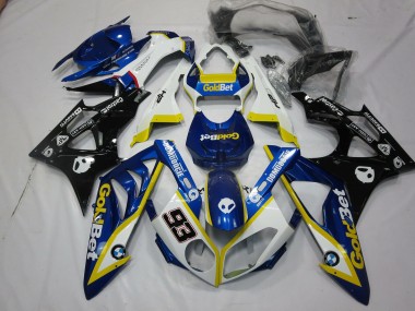 Alien Bleu & Blanc 2009-2014 BMW S1000RR Carénage Moto
