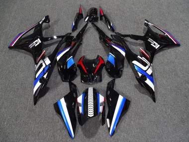 Alien Bleu & Blanc 2009-2014 BMW S1000RR Carénage Moto