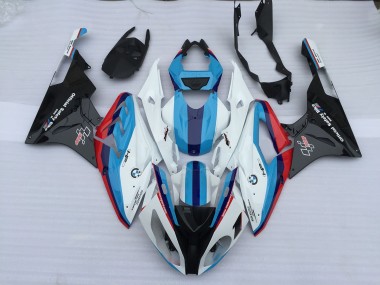 Alien Bleu & Blanc 2009-2014 BMW S1000RR Carénage Moto