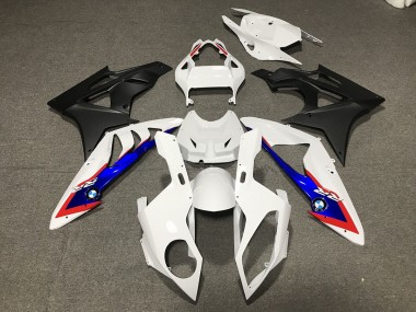 Alien Bleu & Blanc 2009-2014 BMW S1000RR Carénage Moto