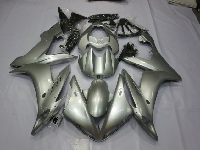 Argent Brillant 2004-2006 Yamaha R1 Carénage Moto Argent Brillant 2004-2006 Yamaha R1 Carénage Moto