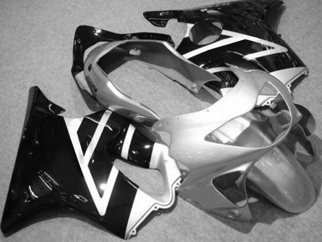 Argent Noir 1999-2000 Honda CBR600 F4 Carénage Moto Argent Noir 1999-2000 Honda CBR600 F4 Carénage Moto