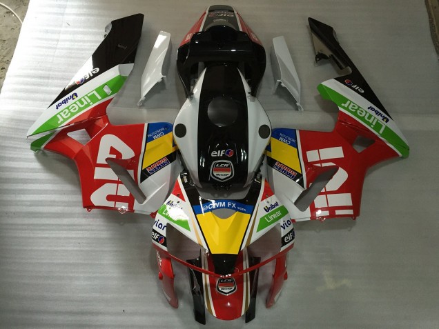 Bianco Rosso Givi 2005-2006 Honda CBR600RR Carénage Moto