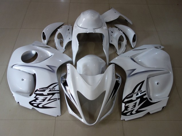 Blanc 2008-2020 Suzuki GSXR 1300 Carénage Moto Blanc 2008-2020 Suzuki GSXR 1300 Carénage Moto