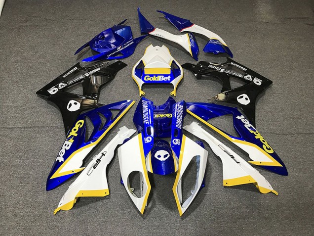 Blanc Brillant & Bleu 2012-2016 Honda CBR1000RR Carénage Moto Blanc Brillant & Bleu 2012-2016 Honda CBR1000RR Carénage Moto