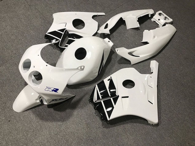 Blanc Noir 1990-1998 Honda CBR250RR Carénage Moto Blanc Noir 1990-1998 Honda CBR250RR Carénage Moto