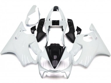 Blanc & Noir 2001-2003 Honda CBR600 F4i Carénage Moto