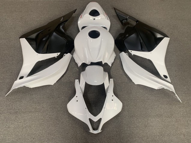 Blanc & Noir 2009-2012 Honda CBR600RR Carénage Moto Blanc & Noir 2009-2012 Honda CBR600RR Carénage Moto