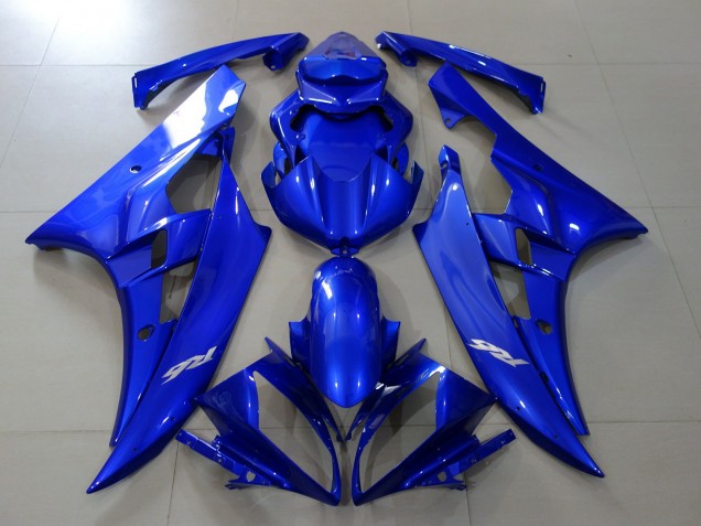 Bleu Brillant 2006-2007 Yamaha R6 Carénage Moto Bleu Brillant 2006-2007 Yamaha R6 Carénage Moto