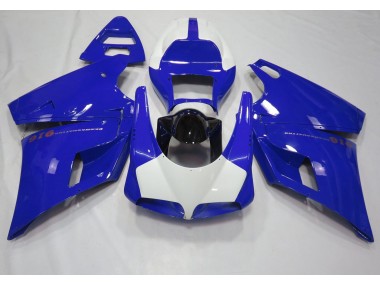 Bleu Brillant & Blanc 1993-2005 Ducati 996 748 916 998 Carénage Moto