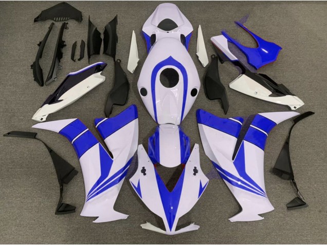 Bleu Brillant & Blanc 2012-2016 Honda CBR1000RR Carénage Moto Bleu Brillant & Blanc 2012-2016 Honda CBR1000RR Carénage Moto