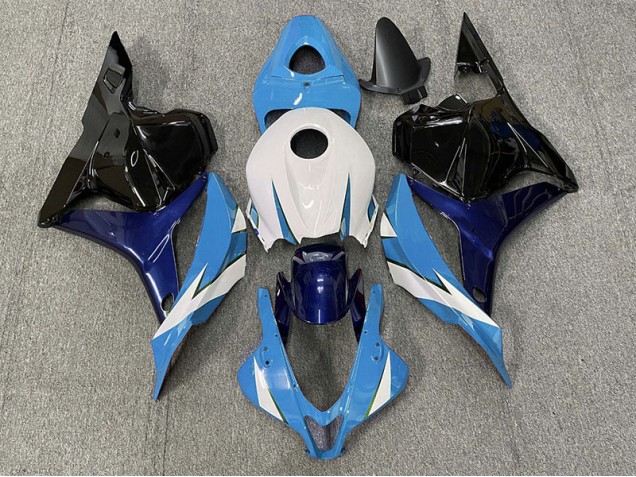 Bleu Clair & Blanc 2009-2012 Honda CBR600RR Carénage Moto Bleu Clair & Blanc 2009-2012 Honda CBR600RR Carénage Moto