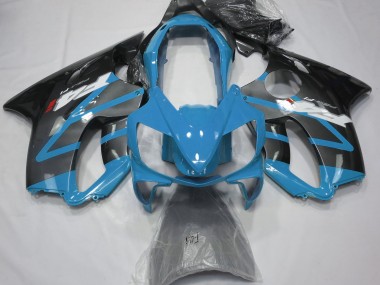 Bleu Clair Brillant & Gris 2004-2007 Honda CBR600 F4i Carénage Moto
