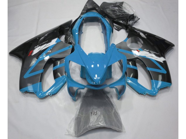 Bleu Clair Brillant & Gris 2004-2007 Honda CBR600 F4i Carénage Moto Bleu Clair Brillant & Gris 2004-2007 Honda CBR600 F4i Carénage Moto