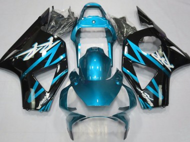 Bleu Clair Électrique 2002-2003 Honda CBR954RR Carénage Moto