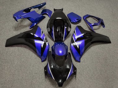 Bleu & Noir 2008-2011 Honda CBR1000RR Carénage Moto