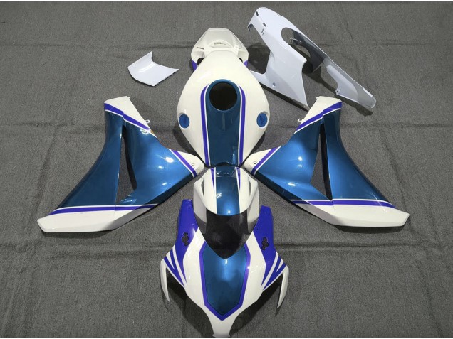 Bleu Perle Brillant 2008-2011 Honda CBR1000RR Carénage Moto Bleu Perle Brillant 2008-2011 Honda CBR1000RR Carénage Moto