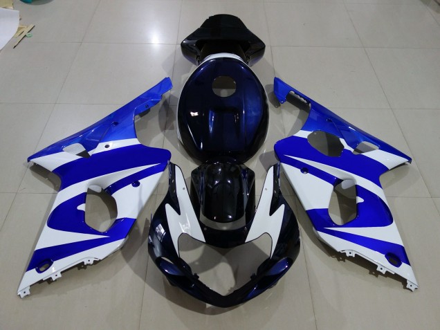 Bleu Profond 2000-2002 Suzuki GSXR 1000 Carénage Moto Bleu Profond 2000-2002 Suzuki GSXR 1000 Carénage Moto