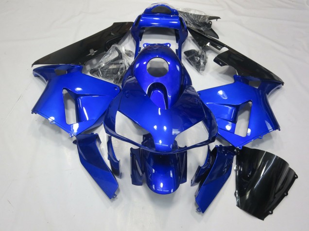 Bleu Profond 2003-2004 Honda CBR600RR Carénage Moto Bleu Profond 2003-2004 Honda CBR600RR Carénage Moto