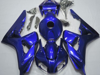Bleu Uni 2006-2007 Honda CBR1000RR Carénage Moto