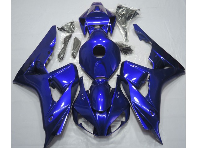 Bleu Uni 2006-2007 Honda CBR1000RR Carénage Moto Bleu Uni 2006-2007 Honda CBR1000RR Carénage Moto