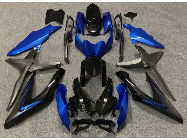 Bleu Vert 2008-2010 Suzuki GSXR 600-750 Carénage Moto Bleu Vert 2008-2010 Suzuki GSXR 600-750 Carénage Moto