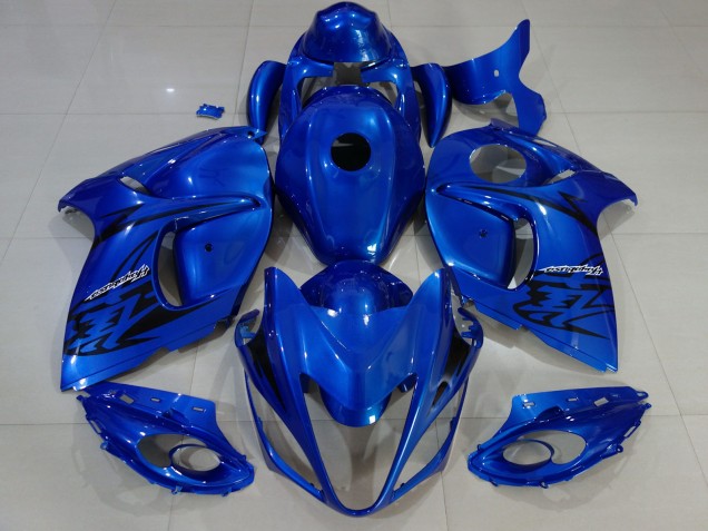 Bleu Électrique 2008-2020 Suzuki GSXR 1300 Carénage Moto Bleu Électrique 2008-2020 Suzuki GSXR 1300 Carénage Moto
