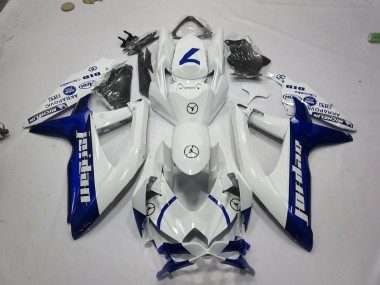 Blu Jordan 2008-2010 Suzuki GSXR 600-750 Carénage Moto