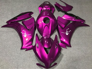 Brillant Rose Foncé 2012-2016 Honda CBR1000RR Carénage Moto