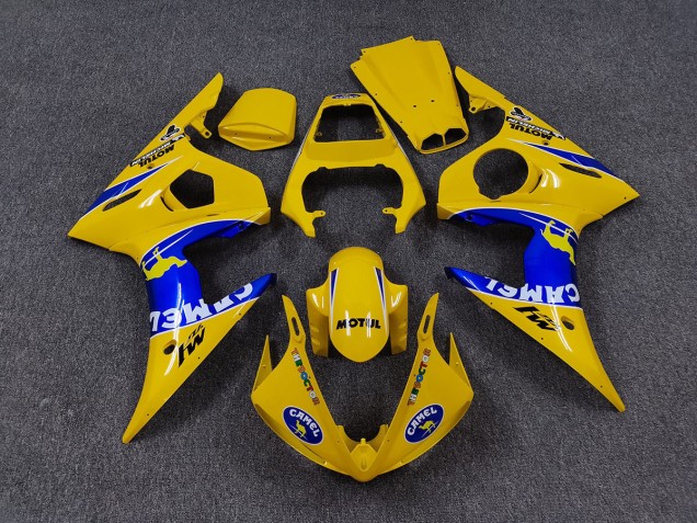 Camel 2005 Yamaha R6 Carénage Moto Camel 2005 Yamaha R6 Carénage Moto