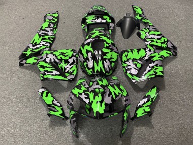 Camouflage & Vert 2005-2006 Honda CBR600RR Carénage Moto