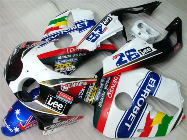 Carrera Eurobet 1990-1998 Honda CBR250RR Carénage Moto Carrera Eurobet 1990-1998 Honda CBR250RR Carénage Moto