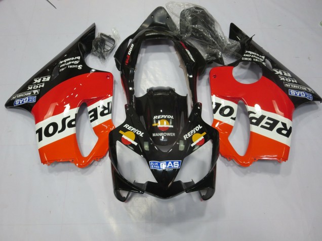 Classique Repsol 2004-2007 Honda CBR600 F4i Carénage Moto Classique Repsol 2004-2007 Honda CBR600 F4i Carénage Moto