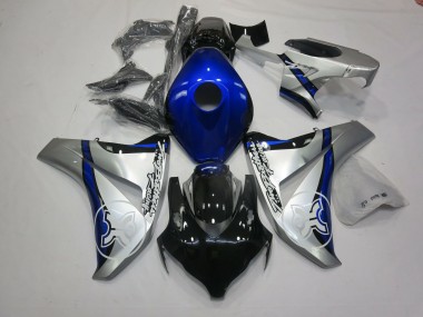 Conception Spéciale En Argent 2008-2011 Honda CBR1000RR Carénage Moto
