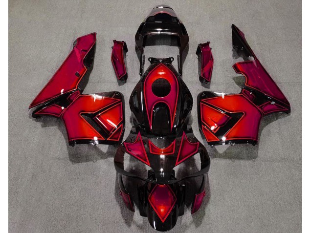 Conception Spéciale Rouge 2003-2004 Honda CBR600RR Carénage Moto Conception Spéciale Rouge 2003-2004 Honda CBR600RR Carénage Moto