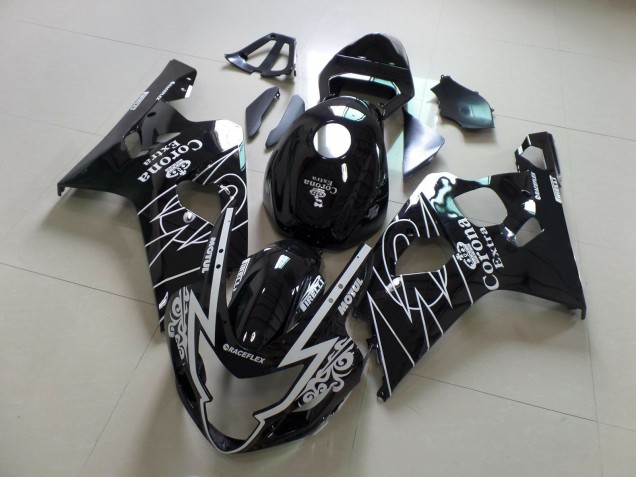 Corona Noir 2004-2005 Suzuki GSXR 600-750 Carénage Moto Corona Noir 2004-2005 Suzuki GSXR 600-750 Carénage Moto