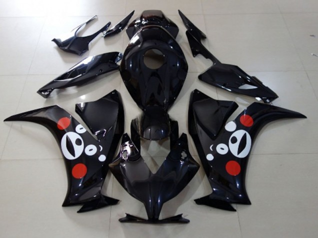 Design Génial Noir Brillant 2012-2016 Honda CBR1000RR Carénage Moto Design Génial Noir Brillant 2012-2016 Honda CBR1000RR Carénage Moto