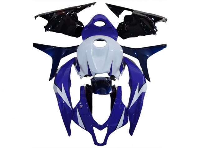 Deux Bleus 2009-2012 Honda CBR600RR Carénage Moto Deux Bleus 2009-2012 Honda CBR600RR Carénage Moto