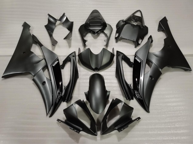 Double Noir 2008-2016 Yamaha R6 Carénage Moto Double Noir 2008-2016 Yamaha R6 Carénage Moto