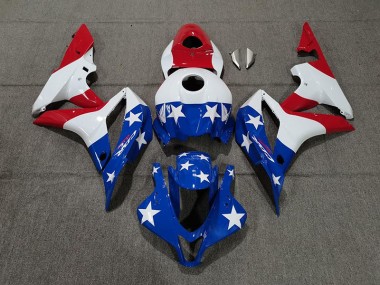 Drapeau Américain 2007-2008 Honda CBR600RR Carénage Moto