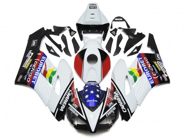 EuroBet Étoile 2004-2005 Honda CBR1000RR Carénage Moto EuroBet Étoile 2004-2005 Honda CBR1000RR Carénage Moto