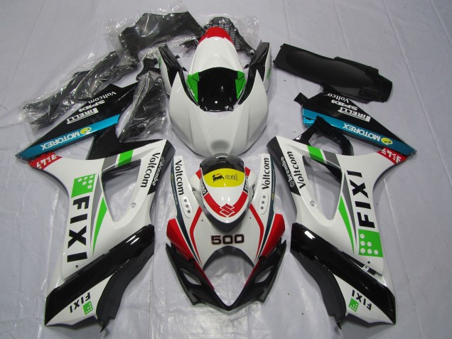 Fixi 2007-2008 Suzuki GSXR 1000 Carénage Moto Fixi 2007-2008 Suzuki GSXR 1000 Carénage Moto
