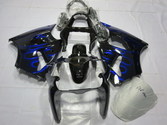 Flamme Bleue 2000-2002 Kawasaki ZX6R Carénage Moto Flamme Bleue 2000-2002 Kawasaki ZX6R Carénage Moto