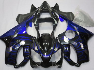 Flamme Bleue 2001-2003 Honda CBR600 F4i Carénage Moto