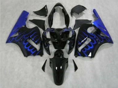 Flamme Bleue 2002-2005 Kawasaki ZX12R Carénage Moto