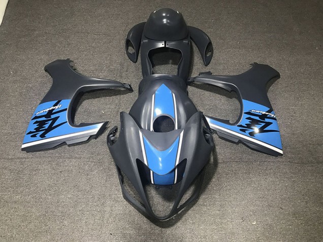 Gris & Bleu Ciel 2008-2020 Suzuki GSXR 1300 Carénage Moto