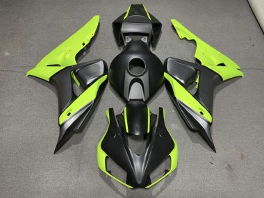 Gris Mat Noir & Vert 2006-2007 Honda CBR1000RR Carénage Moto