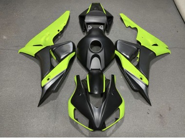Gris Mat Noir & Vert 2006-2007 Honda CBR1000RR Carénage Moto